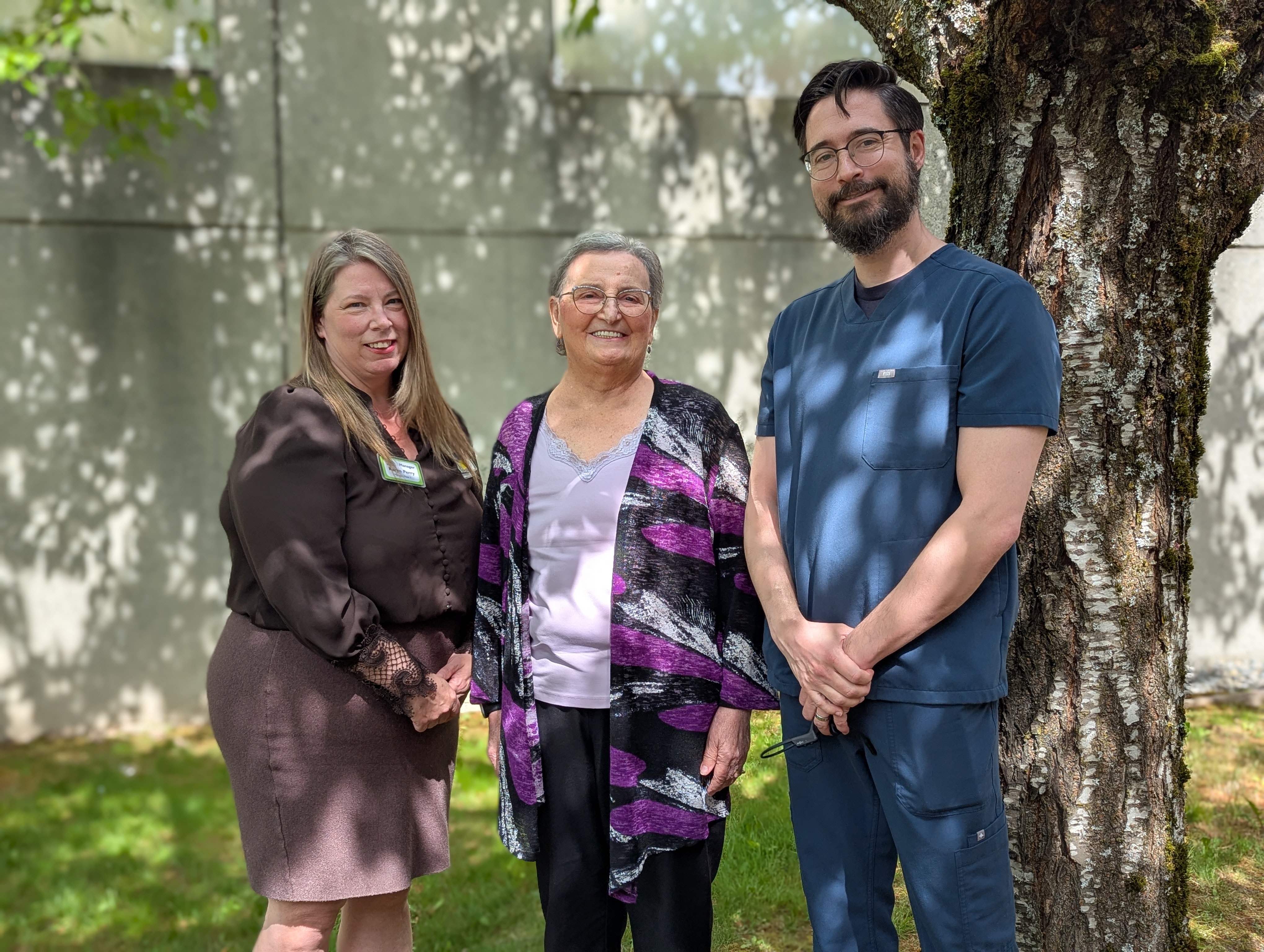Karyn Perry, Helen Dyck and Dr. Daniel Ontko are all smiles.jpg