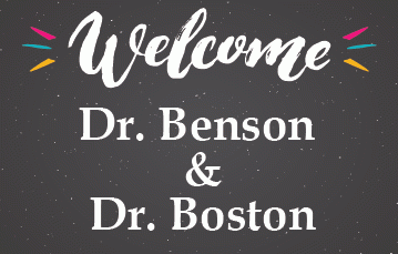 welcome dr. benson and dr. boston