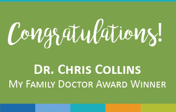 Congratulations Dr. Christopher Collins